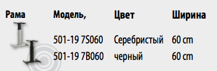 МОТОРИЗИРОВАННАЯ РАМА ДЛЯ СТОЛА  МОДЕЛЬ  501-19